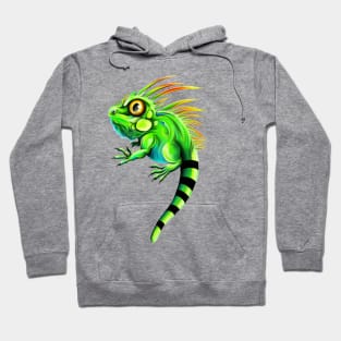 Fat lil iguana Hoodie